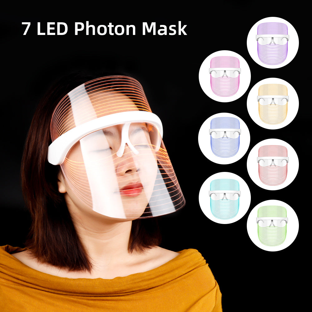 Small Bulb Color Light Mask Beauty Equipment Facial Mask Machine Skin Care Small Bulb Color Light Mask Beauty Equipment Facial Mask Machine Skin Care